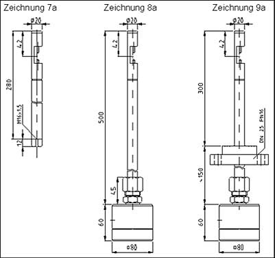 Probe designs TA20